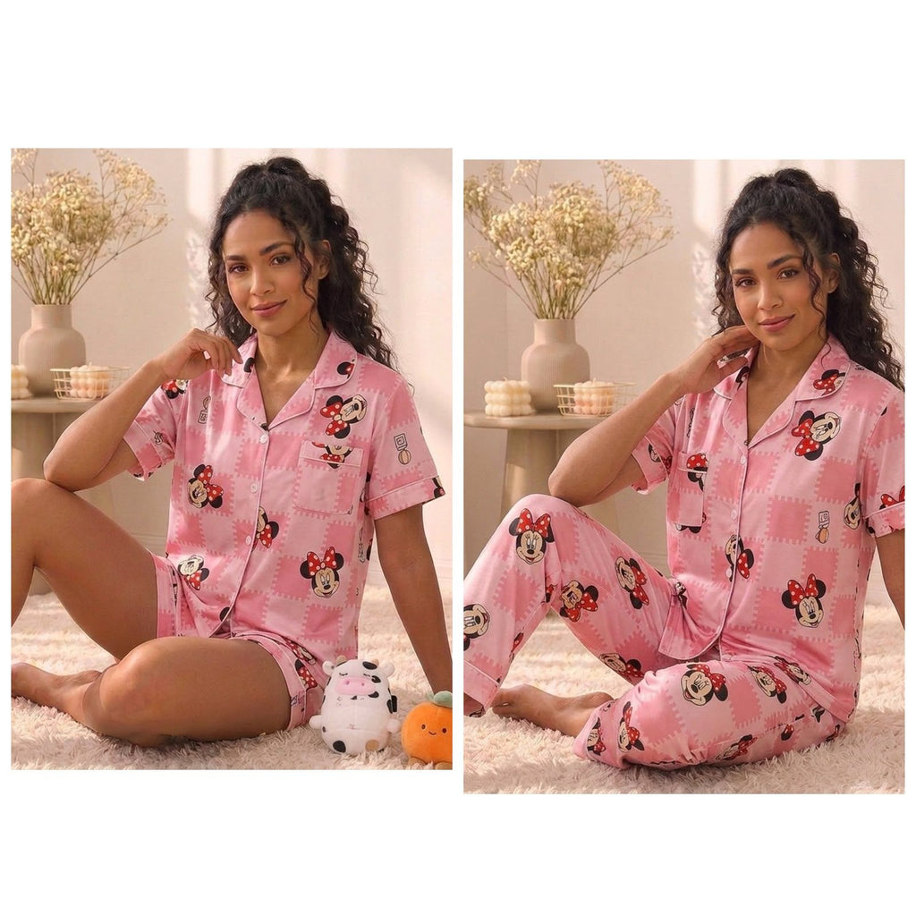 Pijama Flamencos Rosados